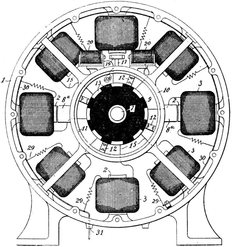 962x1024 Electric Motor Clipart Etc
