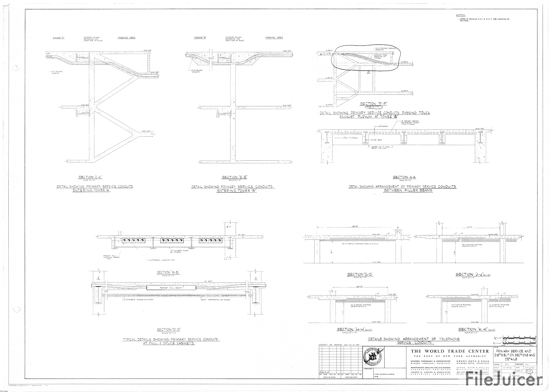 1890x1349 North Tower Blueprints