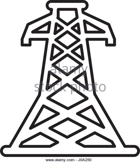 462x540 Electrical Tower Stock Vector Images