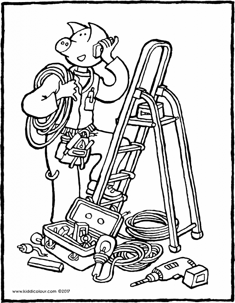 794x1024 Building Kleurprenten