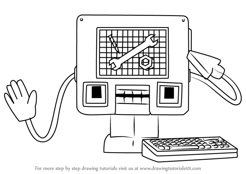 800x566 Learn How To Draw Colin From Don'T Hug Me I'M Scared (Don'T Hug Me
