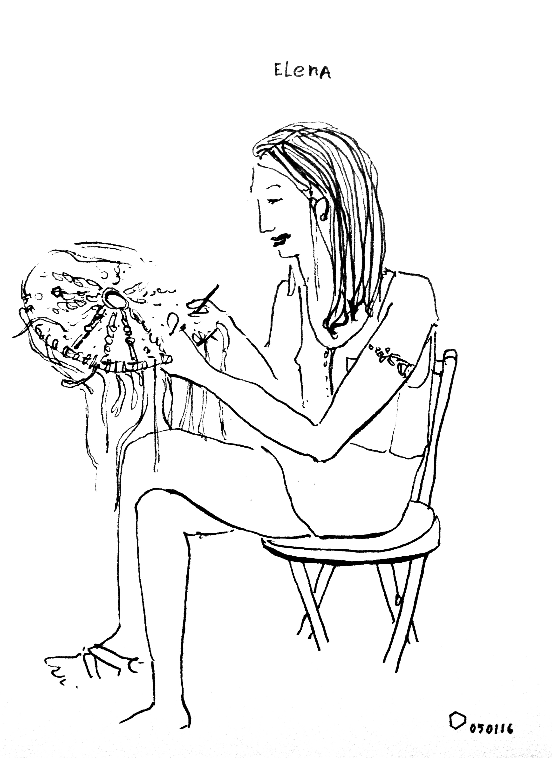 2289x3143 Elena Tarataeva The Maker Of Dreamcatchers Stories In Drawings