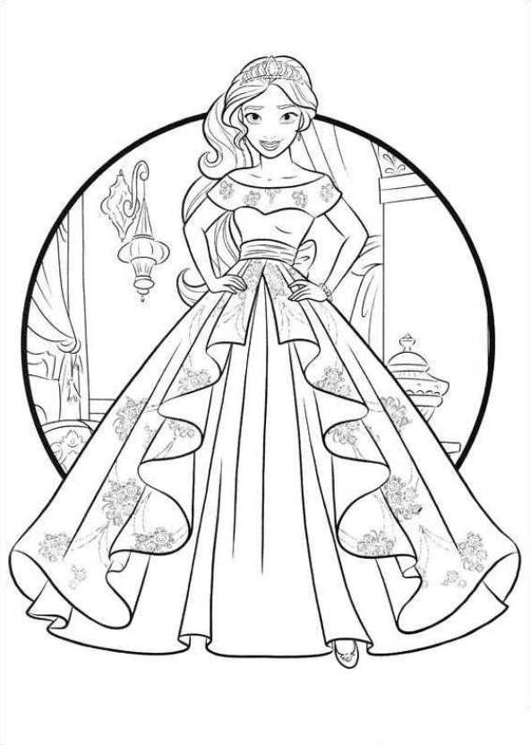 593x832 Kids N Fun.co.uk 44 Coloring Pages Of Elena Of Avalor