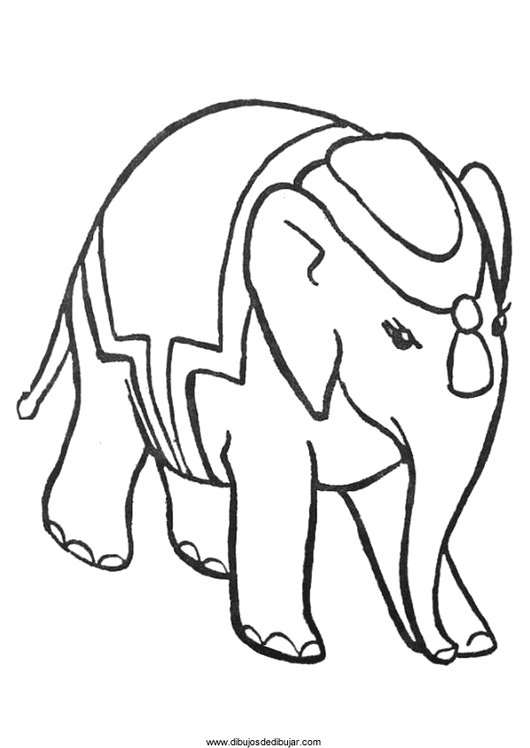 530x748 Coloring Drawings Of Elephants And Print (1 Of 2) Drawing