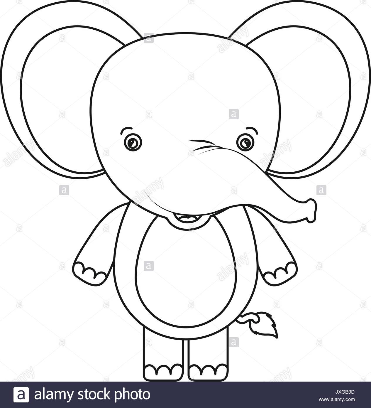 1265x1390 Elephant Silhouette Black And White Stock Photos Amp Images