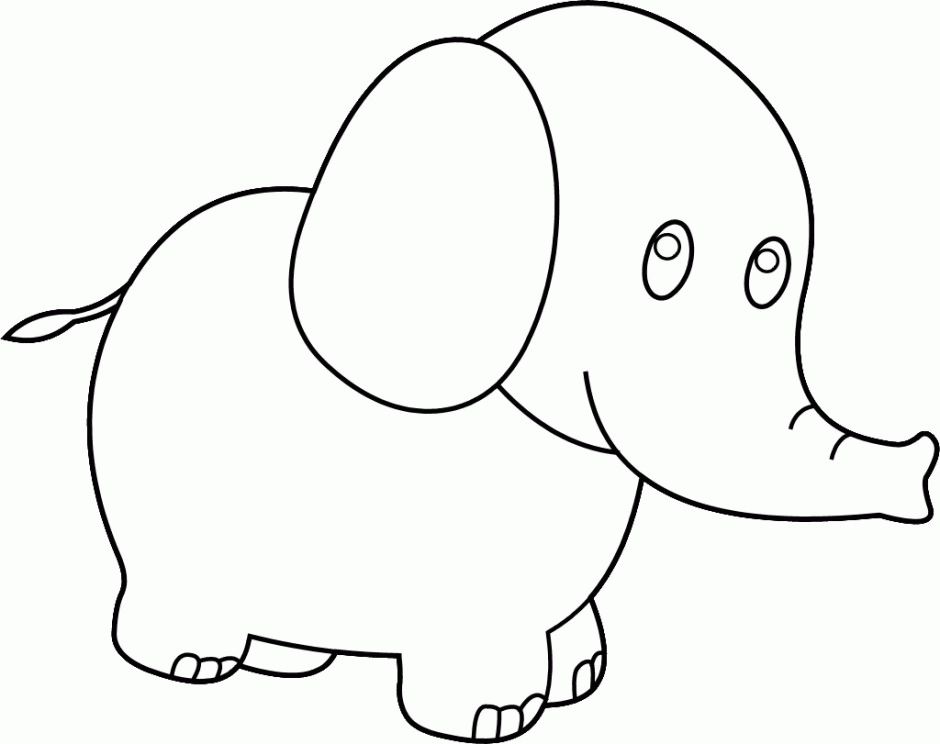 940x744 Indian Elephant Coloring Pages Printable Colouring4u 127885 Baby