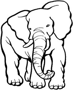 236x291 Cute Little Elephant Coloring Page Baby Shower