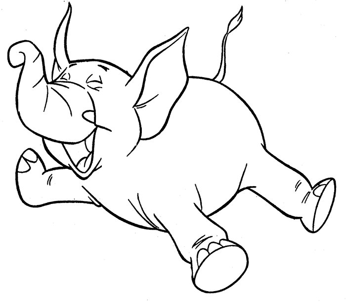 700x614 Elephant Template