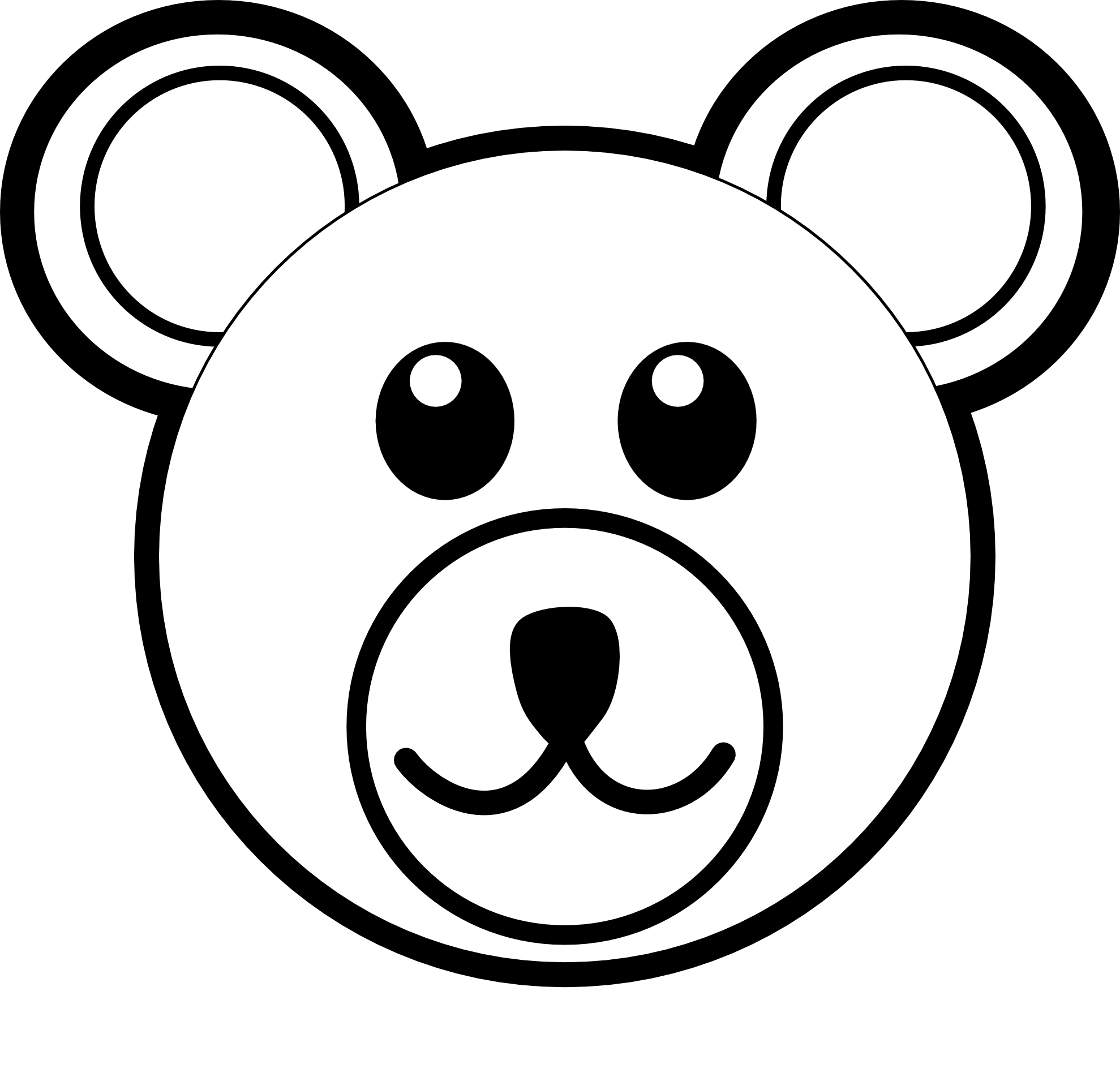 1979x1903 Animal Face Drawing Kids Colour Photos Printable 14 Elephant Face