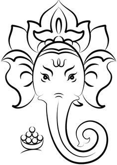 236x333 The Best Elephant Face Drawing Ideas On Indian
