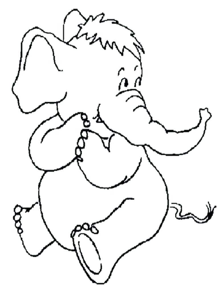 Elephant Drawing For Kids at GetDrawings | Free download