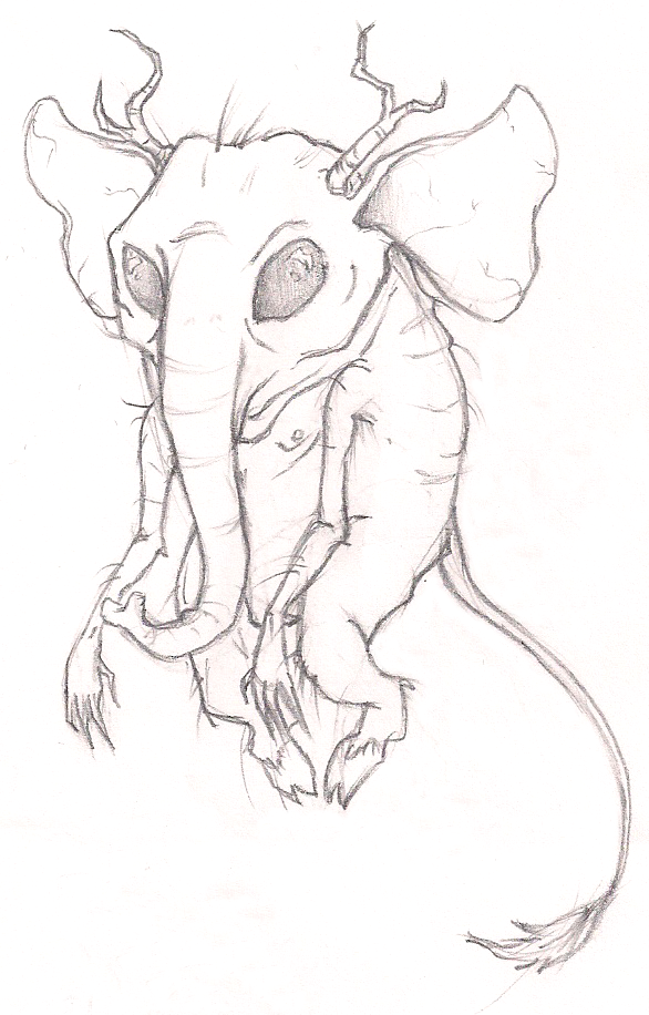 586x916 Floating Elephant Demons By Dashboardfish