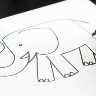 320x320 Tag For Elephant Easy Drawing How Draw Elephant Easy Drawings