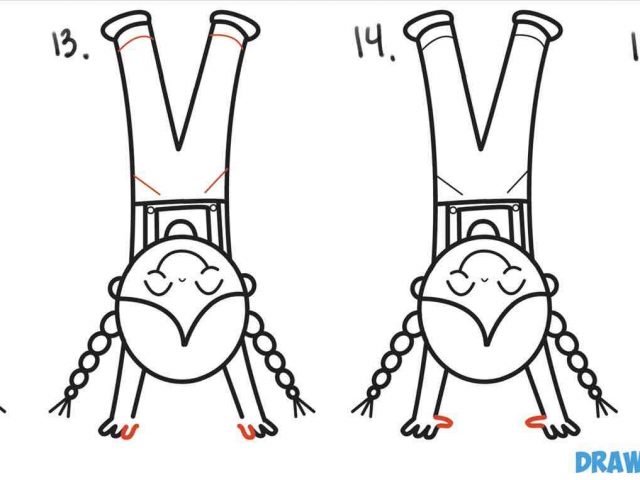 640x480 The Images Collection Of Drawing Ideas For Girls Step By Step