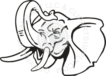 361x259 Head With Trunk Up