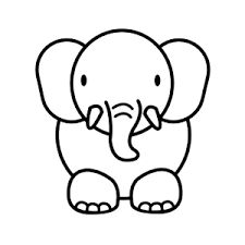 225x225 Elephant Ear Pattern Use The Printable Outline For Crafts