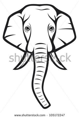 315x470 Drawn Asian Elephant Easy