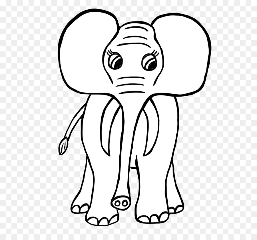 900x840 African Elephant Indian Elephant Lion Drawing Clip Art
