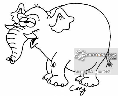 400x325 Indian Elephant Cartoons And Comics