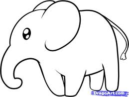 259x195 Elephant Drawing