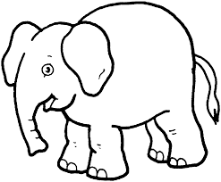 247x204 Image Result For Elephant Outline Drawings For Kids Mosaic
