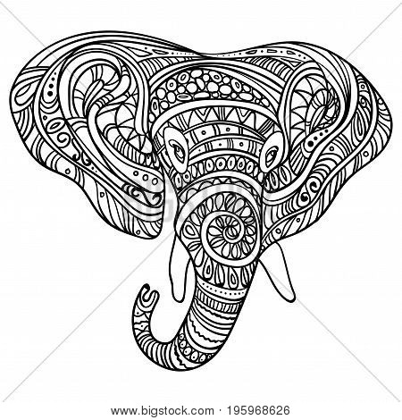 450x470 Elephant Head Images, Illustrations, Vectors