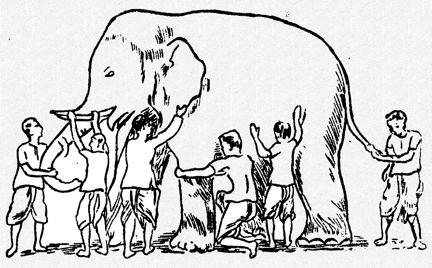 1392x864 Elephant And The Blind Men