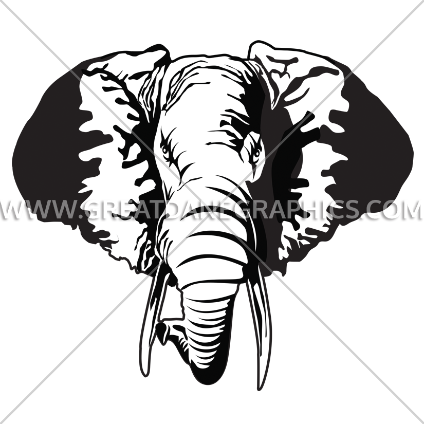 825x825 Elephant Tusks Production Ready Artwork For T Shirt Printing