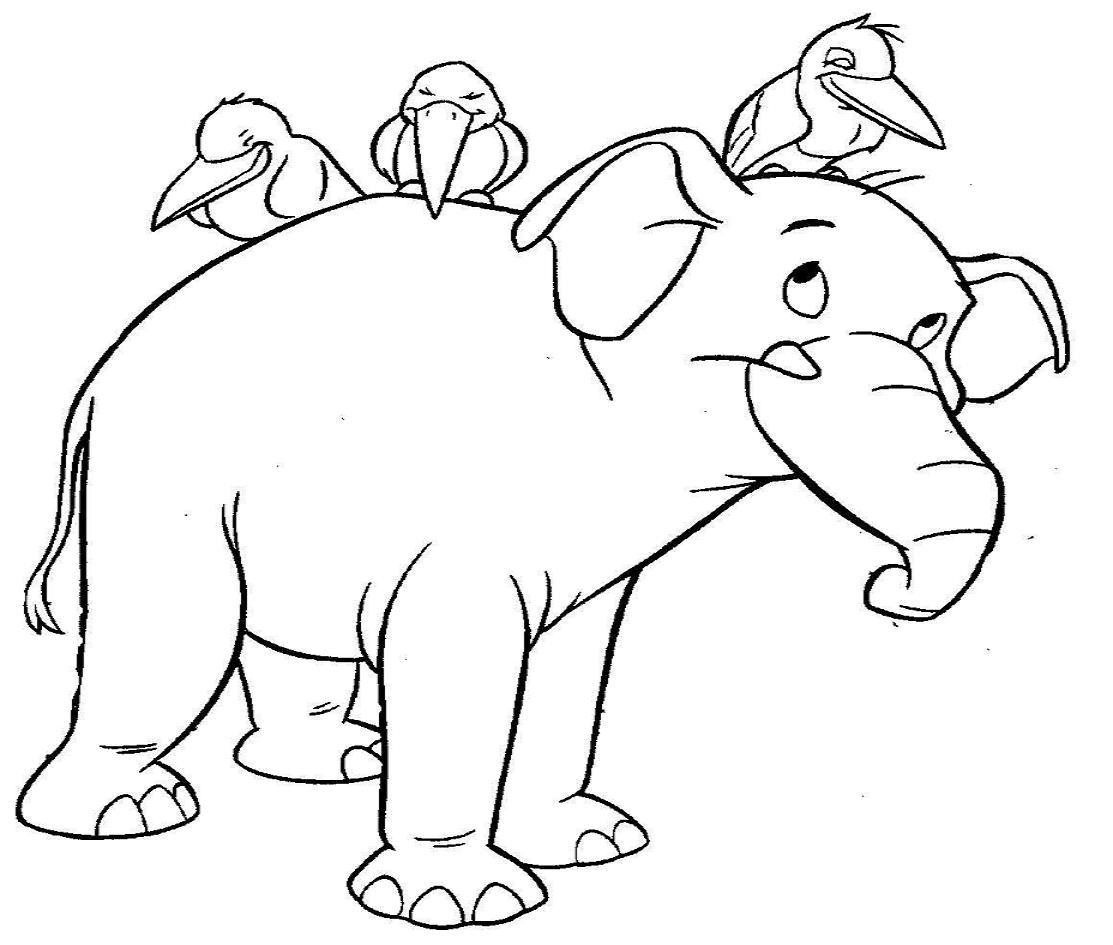 1113x945 Elephants Art Birds Sketch White Good Black Elephant Drawing