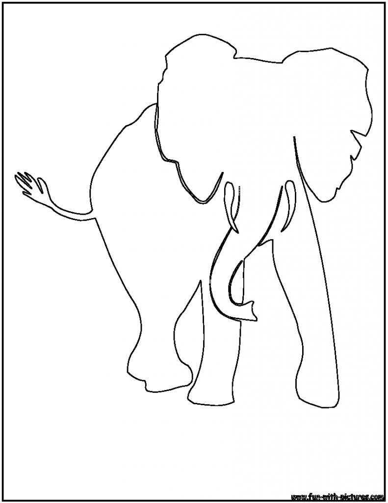 791x1024 Coloring How To Draw Cartoonnimals Elephant With How To Draw