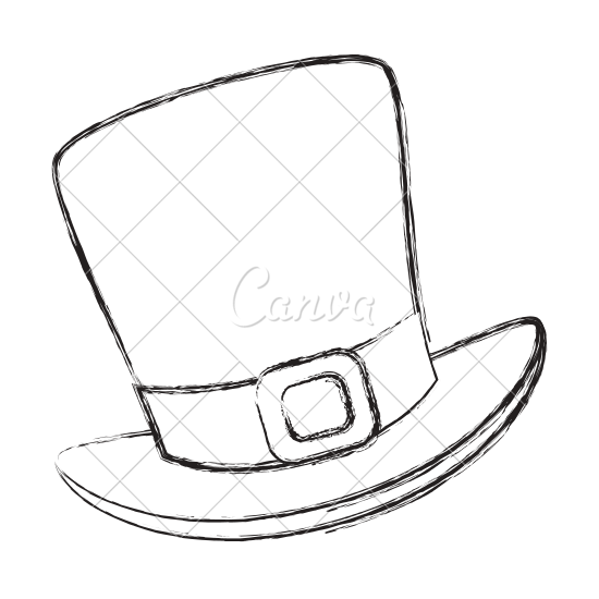 550x550 Irish Elf Hat Sketch