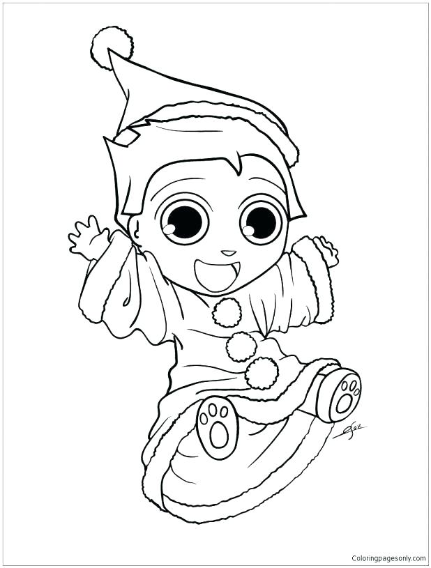 618x815 Kids N 9 Coloring Pages Of Elves Elf To Print Murs