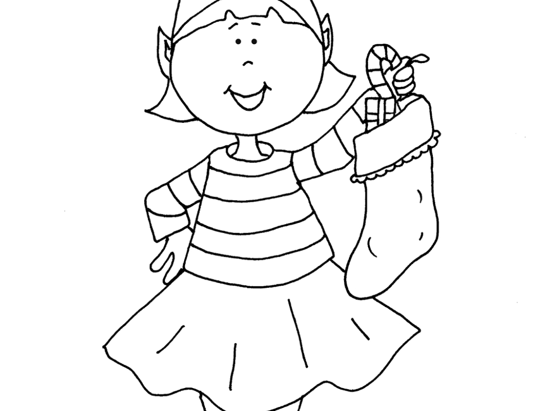 1080x834 Shelf Astounding Girl Elves Coloring Pages With Elf On The Shelf