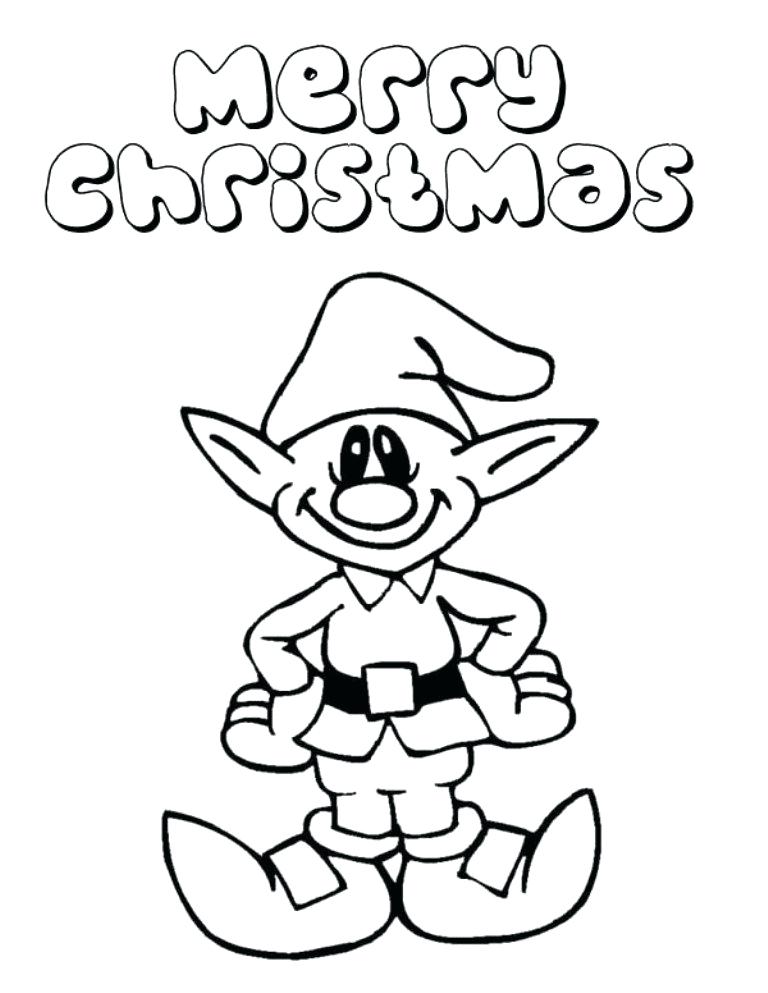 768x993 Coloring Pages To Print Girl Elf On The Shelf Color Page 9 Best