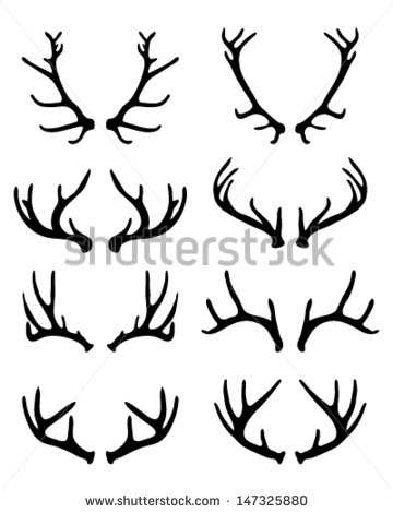 360x470 Deer Antler Clip Art Use These Free Images For Your Websites
