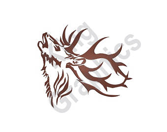 340x270 Elk Embroidery Etsy