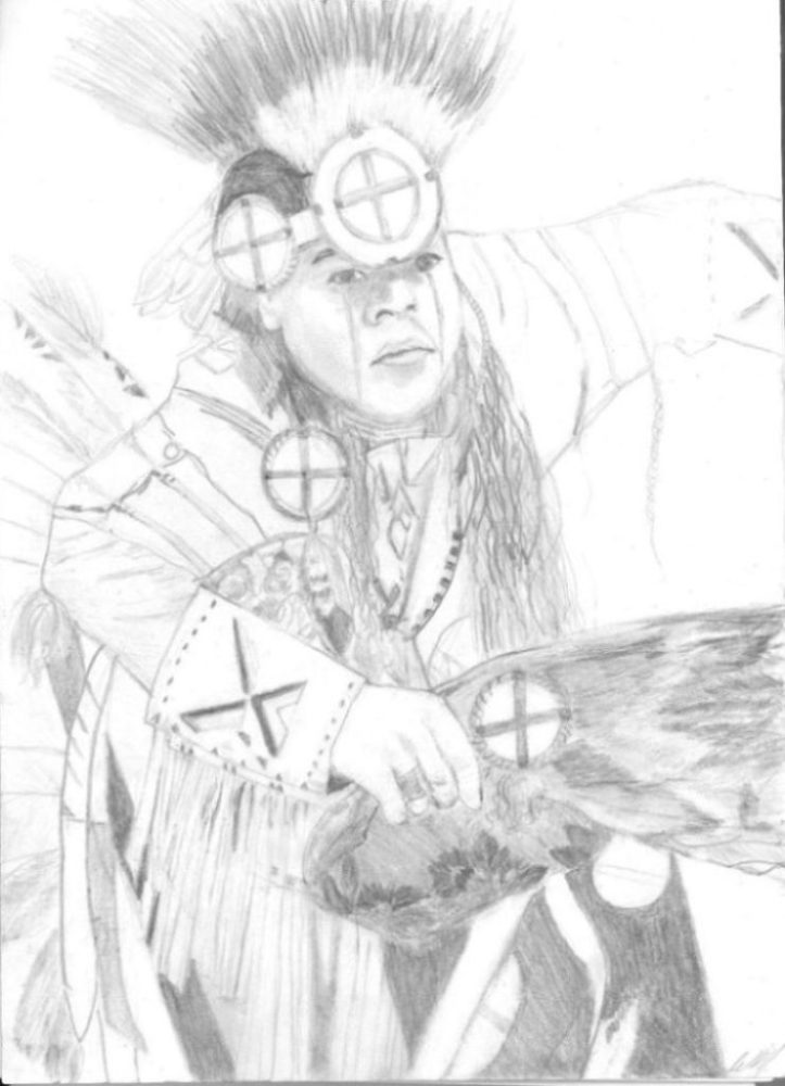 723x1000 Native Boy Elk Shadow