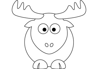 336x237 Elk Drawing Book Applique Patterns Elk And Early