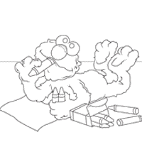 200x200 Elmo Drawing Coloring Pages Surfnetkids