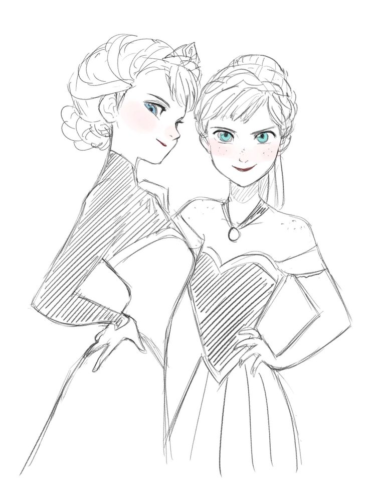 Elsa Frozen Drawing at GetDrawings | Free download