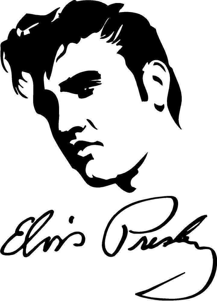 720x1000 Elvis Presley Sticker Ebay
