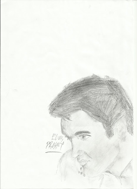 465x640 In Dreams Elvis Presley Art