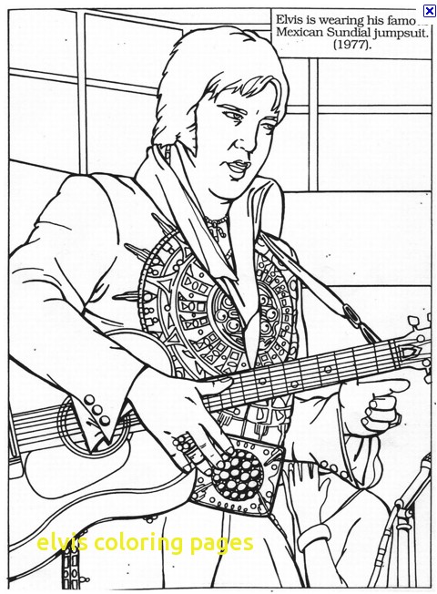 480x652 Elvis Coloring Pages