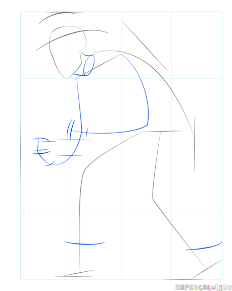 459x575 How To Draw A Fireman Step By Step Drawing Tutorials