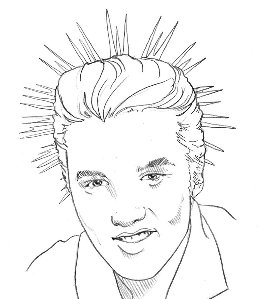 832x960 Elvis Presley By Masterlen