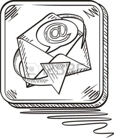 372x450 Email Mailbox Icons Set As Labels Royalty Free Cliparts, Vectors