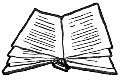 400x269 Finished Drawing Of Open Books Instructions