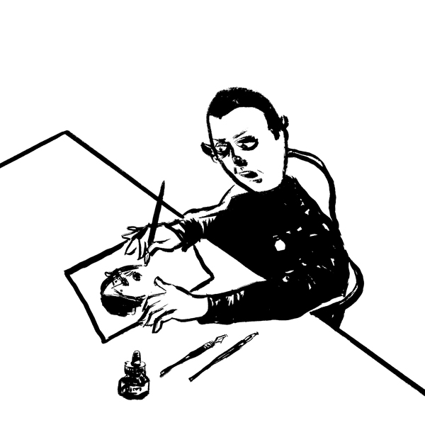 600x600 Thethursdayman Pop Up With Drawing, Coffee And Donuts