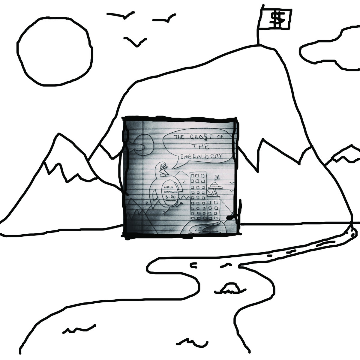 1200x1200 Little Rambling Bird The Ghost Of The Emerald City