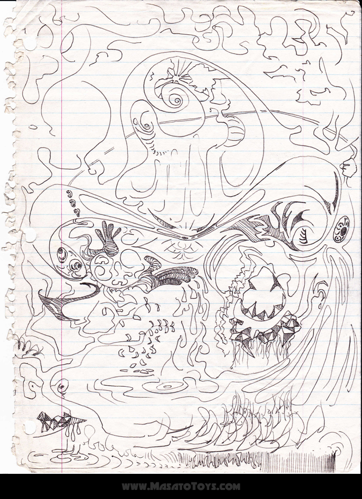 720x991 Drawings I Did 20 Years Ago On Acid